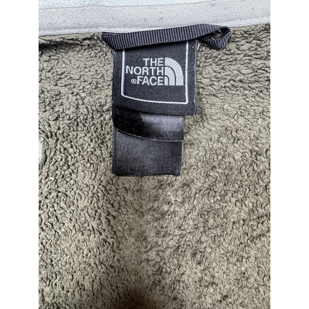 The North Face Jacket Womens XS Brown Osito Fleece‎ Full Zip Logo Outdoor Fuzzy